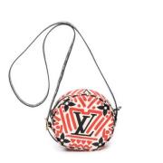 Pre-owned Coated canvas louis-vuitton-bags Louis Vuitton Vintage , Red...