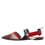 Pre-owned Canvas flats Fendi Vintage , Multicolor , Dames