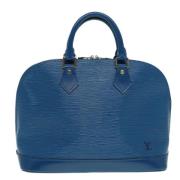 Pre-owned Leather louis-vuitton-bags Louis Vuitton Vintage , Blue , Da...