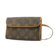 Pre-owned Canvas louis-vuitton-bags Louis Vuitton Vintage , Brown , Da...