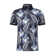 Polo Shirt met Bloemenprint Etro , Multicolor , Heren