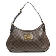 Pre-owned Coated canvas shoulder-bags Louis Vuitton Vintage , Brown , ...