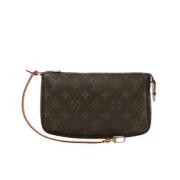 Pre-owned Canvas louis-vuitton-bags Louis Vuitton Vintage , Brown , Da...