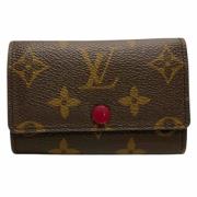 Pre-owned Canvas key-holders Louis Vuitton Vintage , Brown , Dames