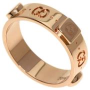 Pre-owned Rose Gold rings Gucci Vintage , Yellow , Dames