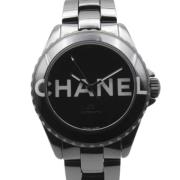 Pre-owned Metal watches Chanel Vintage , Black , Heren