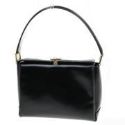 Pre-owned Leather gucci-bags Gucci Vintage , Black , Dames