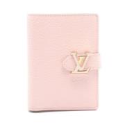 Pre-owned Leather wallets Louis Vuitton Vintage , Pink , Dames