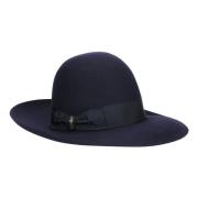 Folar Vilt Koepel Hoed Borsalino , Blue , Dames