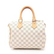 Pre-owned Canvas louis-vuitton-bags Louis Vuitton Vintage , Beige , Da...