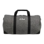 Multicolor Rits Duffle Tas met Logo MC2 Saint Barth , Black , Heren