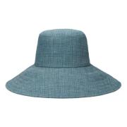 Straat Elegantie Cloche Hoed Collectie Borsalino , Blue , Dames