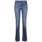 Blauwe Denim Jeans 7 For All Mankind , Blue , Dames