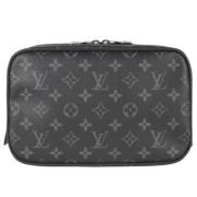 Pre-owned Canvas louis-vuitton-bags Louis Vuitton Vintage , Black , Da...