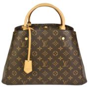 Pre-owned Canvas louis-vuitton-bags Louis Vuitton Vintage , Brown , Da...