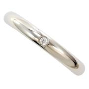 Pre-owned Platinum rings Cartier Vintage , Gray , Dames