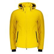 Donzen jas met capuchon Herno , Yellow , Heren