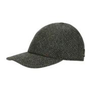 Wollen Hiker Baseball Cap Borsalino , Green , Unisex