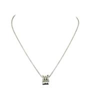 Pre-owned White Gold necklaces Bvlgari Vintage , Gray , Dames