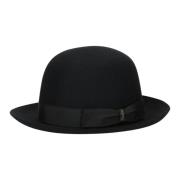 Vilt Oprolbare Hoed Borsalino , Black , Heren