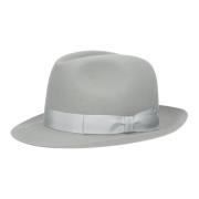 Marengo Fedora Hat Borsalino , Gray , Heren