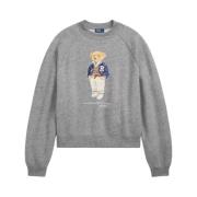 Stijlvolle Sweatshirt voor Mannen Polo Ralph Lauren , Gray , Dames