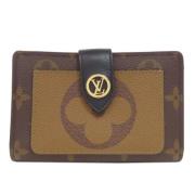 Pre-owned Fabric wallets Louis Vuitton Vintage , Brown , Dames