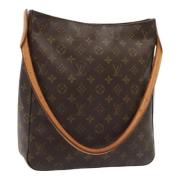 Pre-owned Canvas louis-vuitton-bags Louis Vuitton Vintage , Brown , Da...