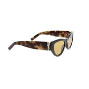 Klassieke zonnebril Saint Laurent , Brown , Dames