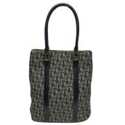 Pre-owned Canvas dior-bags Dior Vintage , Blue , Dames