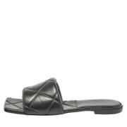 Pre-owned Leather flats Bottega Veneta Vintage , Black , Dames