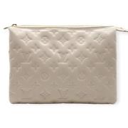 Pre-owned Leather louis-vuitton-bags Louis Vuitton Vintage , White , D...