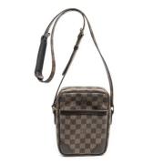 Pre-owned Coated canvas shoulder-bags Louis Vuitton Vintage , Brown , ...