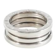 Pre-owned White Gold rings Bvlgari Vintage , Gray , Dames