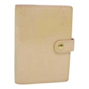 Pre-owned Leather wallets Louis Vuitton Vintage , Beige , Dames