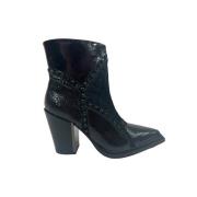 Stijlvolle Bottine I240568 Laarzen Alma EN Pena , Black , Dames