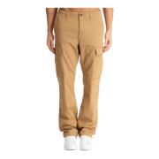 Stijlvol Logo Detail Rits Zak Broek Michael Kors , Beige , Heren