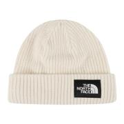 Witte Duin Salty Gevoerde Beanie The North Face , White , Heren