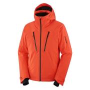 Cherry Tomato Brilliant Jacket Salomon , Red , Heren