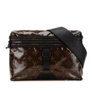 Pre-owned Plastic shoulder-bags Louis Vuitton Vintage , Brown , Dames