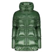 Donsjas met asymmetrische rits Herno , Green , Dames