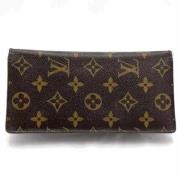 Pre-owned Fabric wallets Louis Vuitton Vintage , Brown , Dames