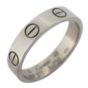 Pre-owned White Gold rings Cartier Vintage , Gray , Dames