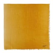 Luxe Cashmere Shawl Borsalino , Yellow , Unisex