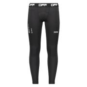 Leggings met Logo en Frontprint Off White , Black , Heren