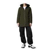 Groene Parka Jas voor Vrouwen Save The Duck , Green , Dames