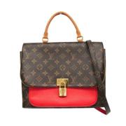 Pre-owned Canvas louis-vuitton-bags Louis Vuitton Vintage , Brown , Da...