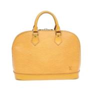 Pre-owned Leather louis-vuitton-bags Louis Vuitton Vintage , Yellow , ...