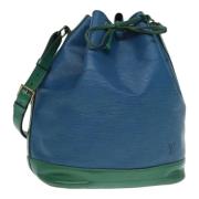 Pre-owned Leather louis-vuitton-bags Louis Vuitton Vintage , Blue , Da...