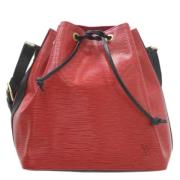 Pre-owned Leather louis-vuitton-bags Louis Vuitton Vintage , Red , Dam...